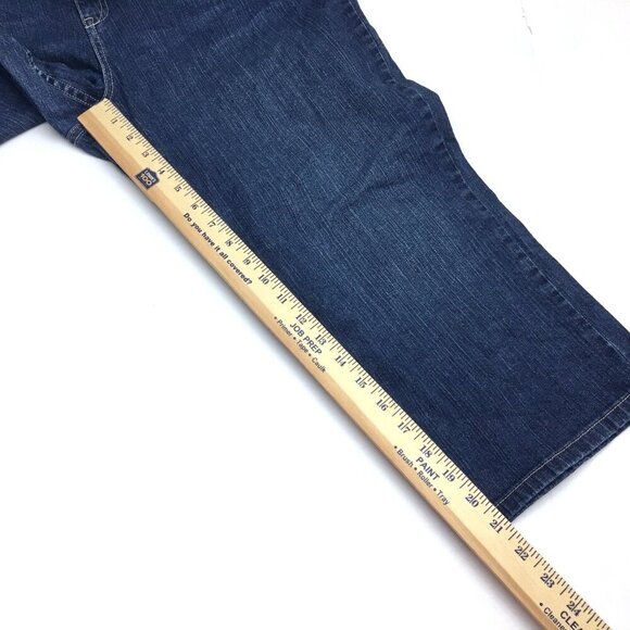 L.L. Bean Women's Jeans Favorite Fit Capri Stretch size 18 length 21" - Picture 6 of 7
